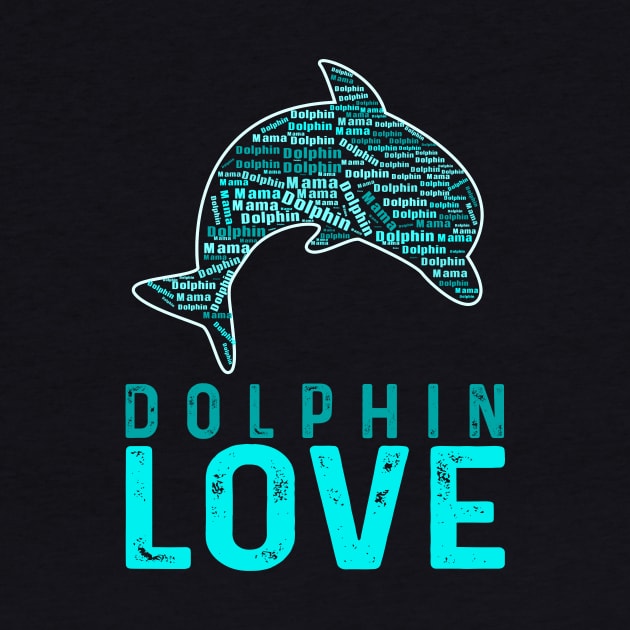 Dolphin Love Text by Imutobi